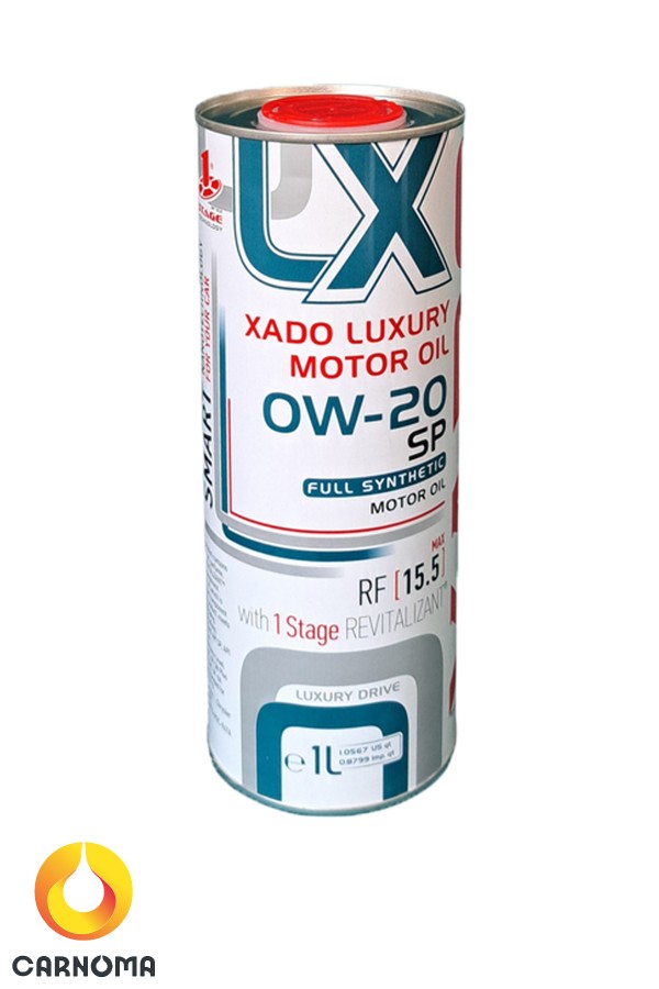 روغن موتور زادو 0w-20 LUXURY حجم یک ليتر