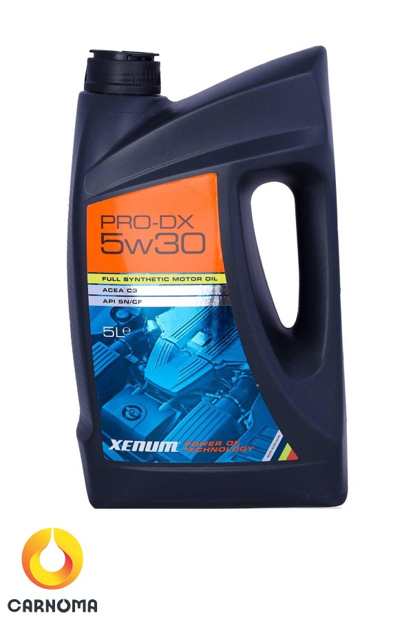 روغن موتور زنوم 5W-30 PRO-DX حجم پنج لیتر