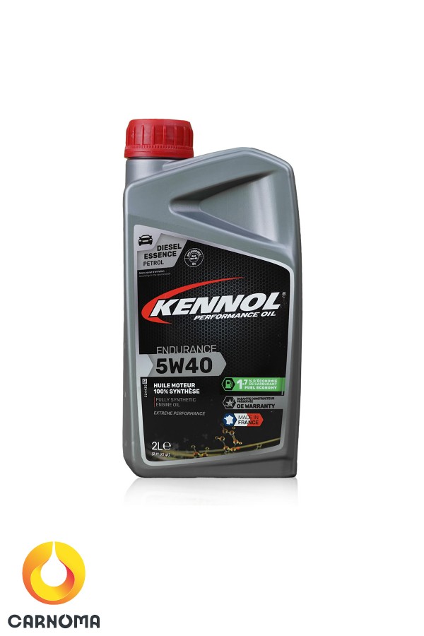 روغن موتور کنول  5w-40 ENDURANCE حجم 2 لیتر