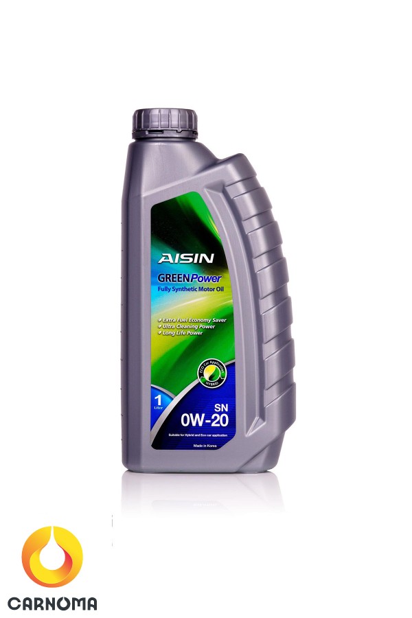 روغن موتور آیسین 0W-20 حجم یک لیتر