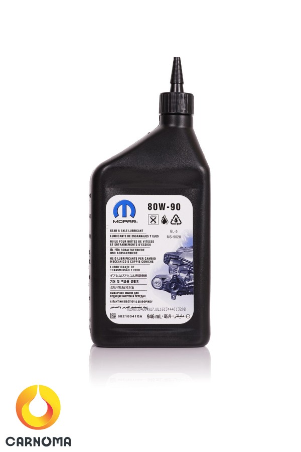 روغن اکسل موپار 80W-90 حجم 946 میلی لیتر
