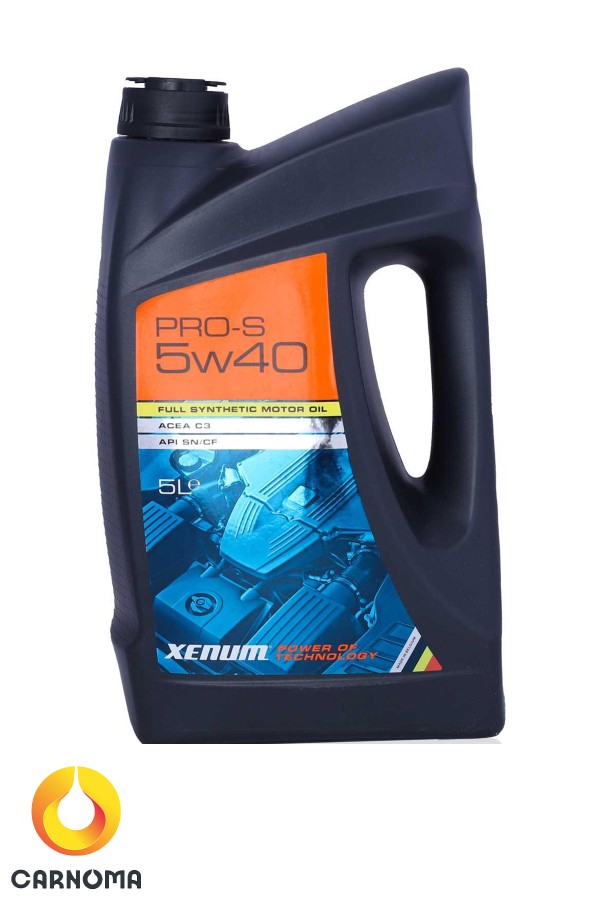 روغن موتور زنوم 5W-40 PRO-S حجم پنج لیتر