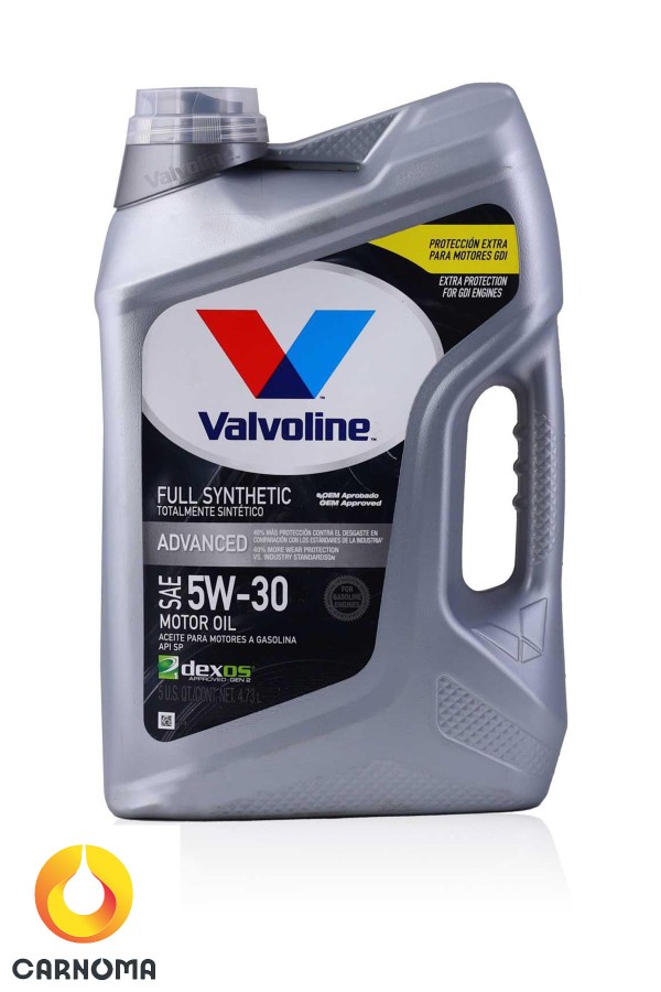 روغن موتور ولولین 5w-30 Advanced حجم 4.7 لیتر
