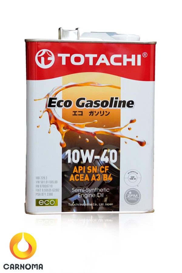 روغن موتور توتاچی 10w-40 حجم چهار لیتر (جدید)