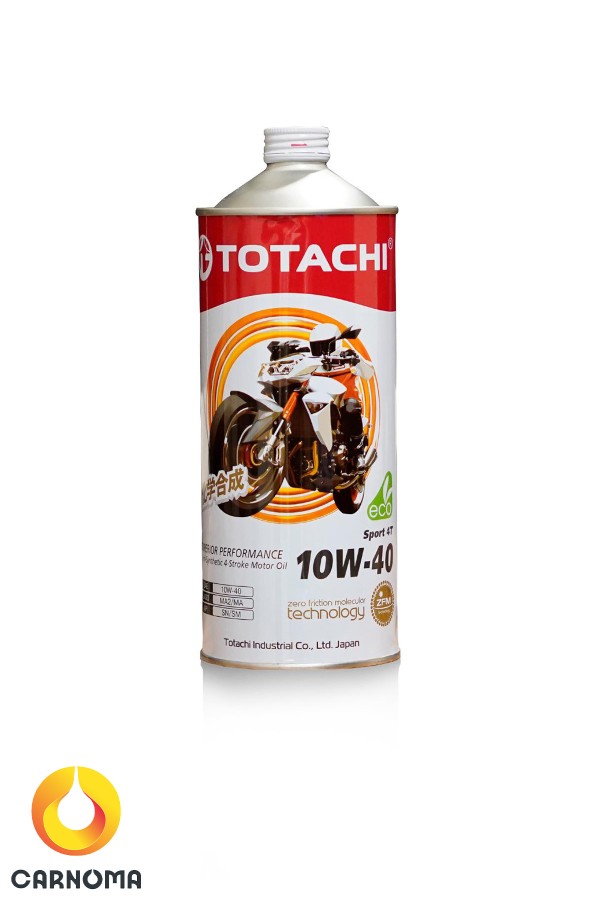 روغن موتور سیکلت توتاچی 10w-40 4T حجم یک لیتر (جدید)