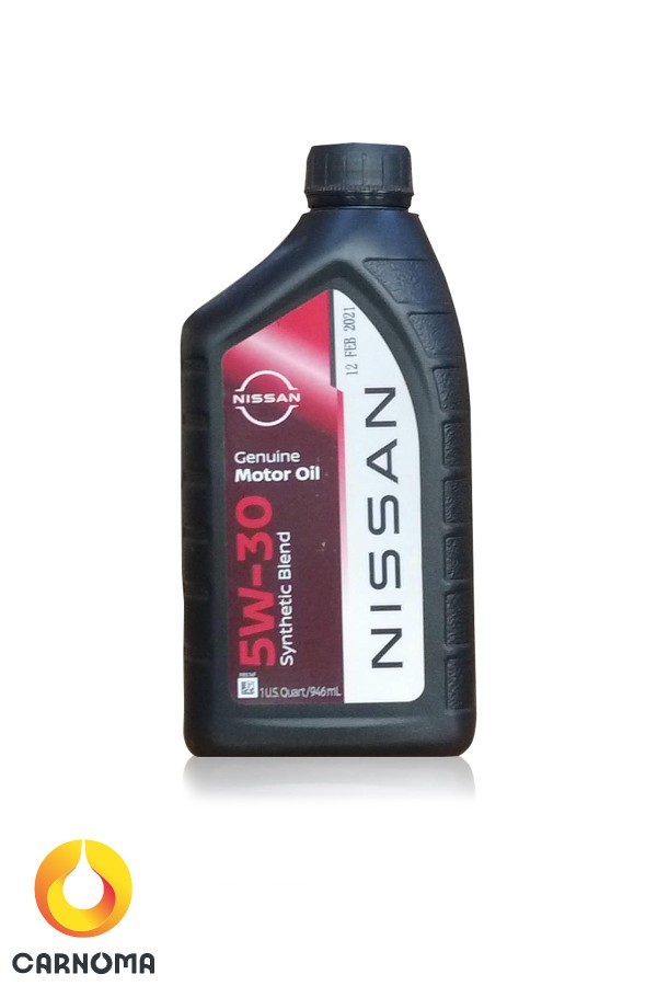 روغن موتور نیسان 5w-30 حجم 946 میلی لیتر
