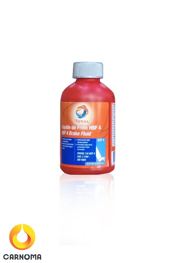 روغن ترمز توتال HBF 4 حجم 250 میلی لیتر