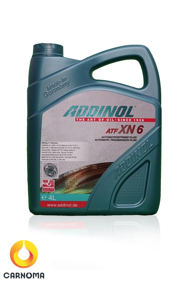 روغن گیربکس ادینول ATF XN6 حجم چهار لیتر