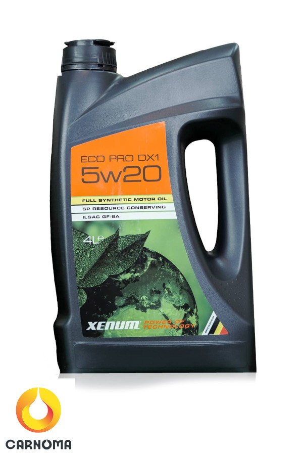روغن موتور زنوم 5W-20 ECO PRO DX-1 حجم چهار لیتر
