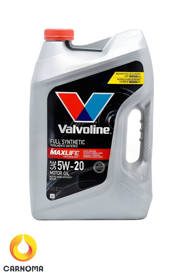 روغن موتور ولولین 5w-20 Max Life فول سنتتیک حجم 4.7 لیتر
