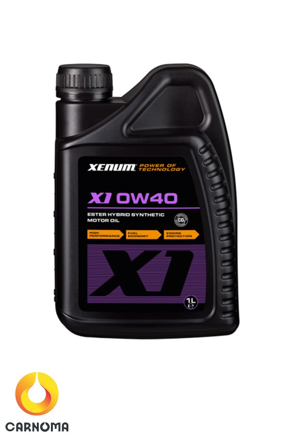 روغن موتور زنوم 0W-40 X1 حجم یک لیتر