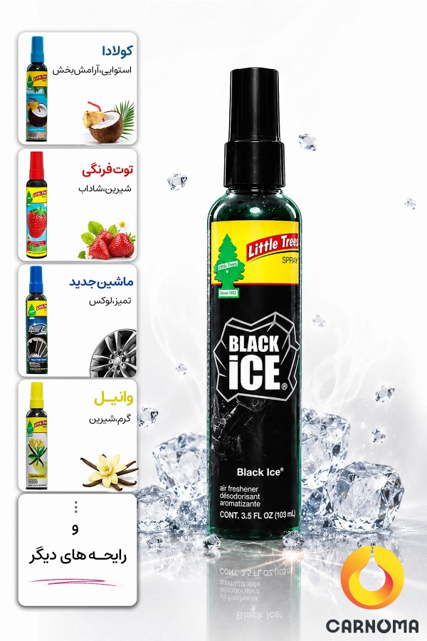 خوشبو کننده اسپری لیتل تریس حجم 103 میلی لیتر (6 رایحه)