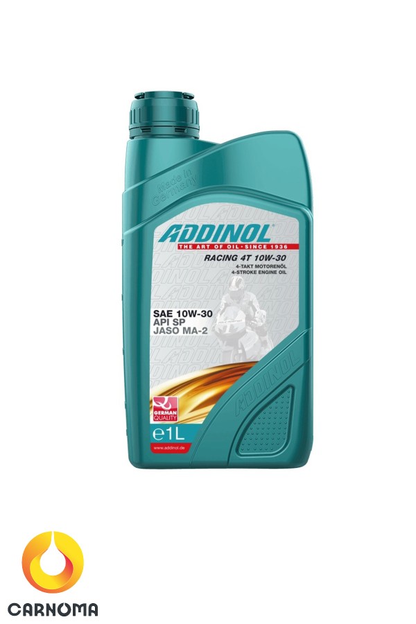 روغن موتورسیکلت ادینول 10W-30 4T حجم یک لیتر