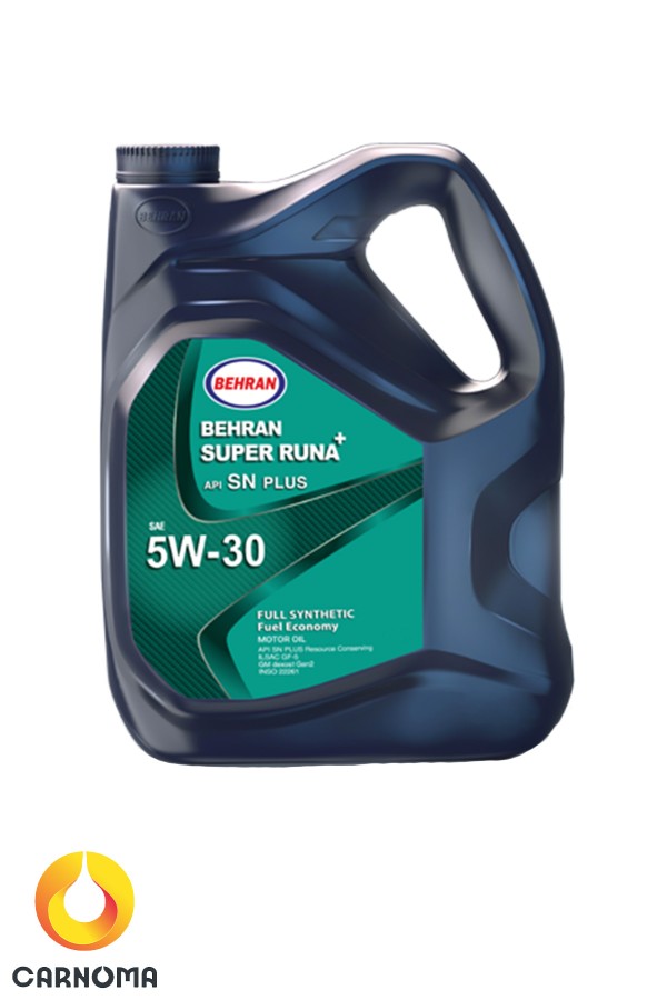 روغن موتور بهران سوپر رانا 5w-30 کیفیت SN+ حجم 5 لیتر