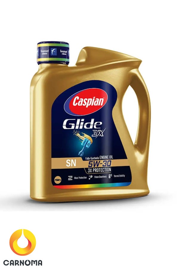 روغن موتور کاسپین Glide 5w-30 کیفیت SN حجم 5 لیتر