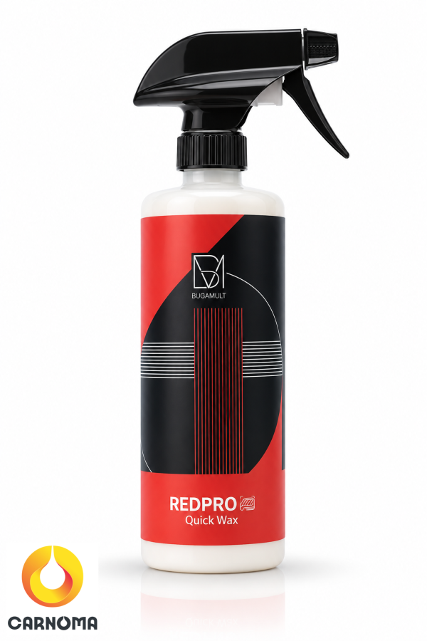 اسپری واکس فوری بدنه خودرو بوگامولت مدل RedPro حجم 500 میلی لیتر