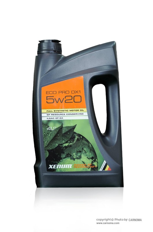 روغن موتور زنوم 5W-20 ECO PRO DX-1 حجم چهار لیتر
