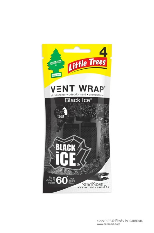 خوشبو کننده 4 گیره ای لیتل تریس (یخ مشکی)