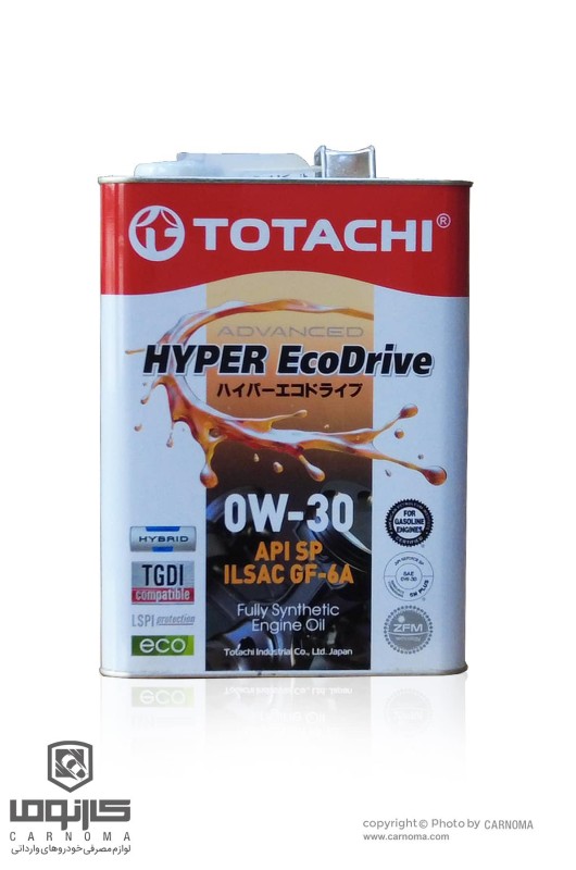 روغن موتور توتاچی 0w-30 حجم چهار لیتر
