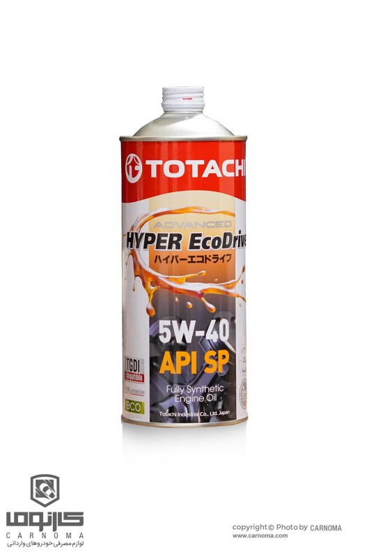 روغن موتور توتاچی 5w-40 حجم یک لیتر (جدید)