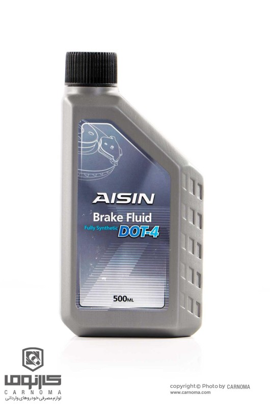 روغن ترمز آیسین DOT4 حجم 500 میلی لیتر
