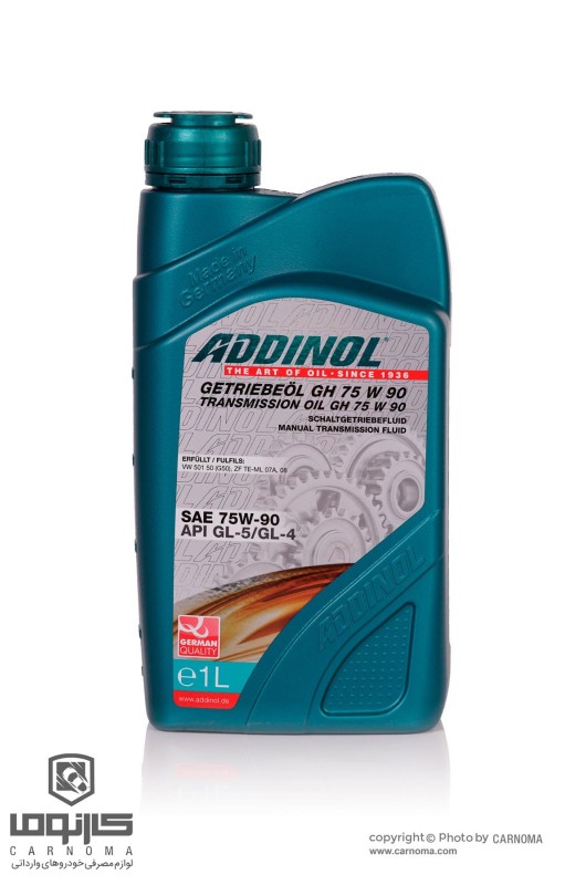 روغن گیربکس ادینول 75w-90 حجم یک لیتر