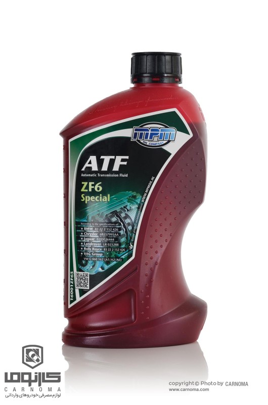 روغن گیربکس ام پی ام ATF ZF6 Special حجم یک لیتر