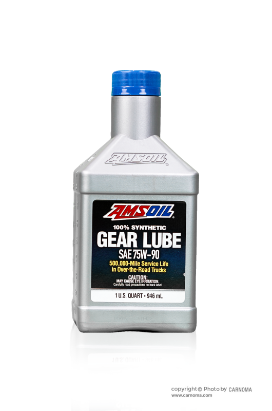 روغن گیربکس امسویل 75w-90 حجم 946 میلی لیتر