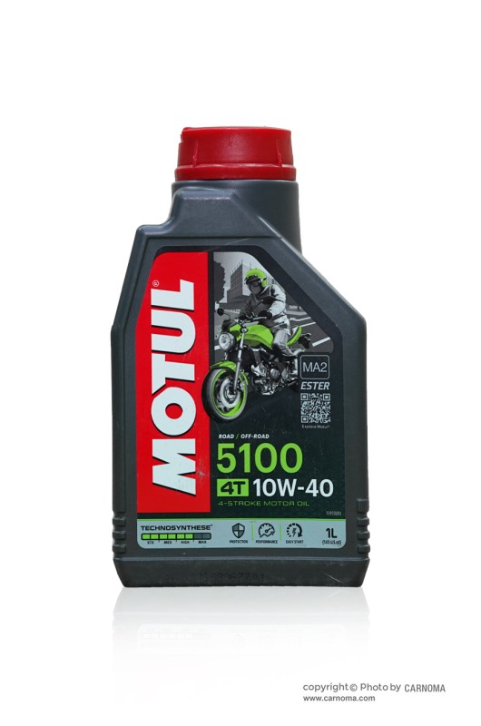 روغن موتور سیکلت موتول 10w-40 5100 حجم یک لیتر