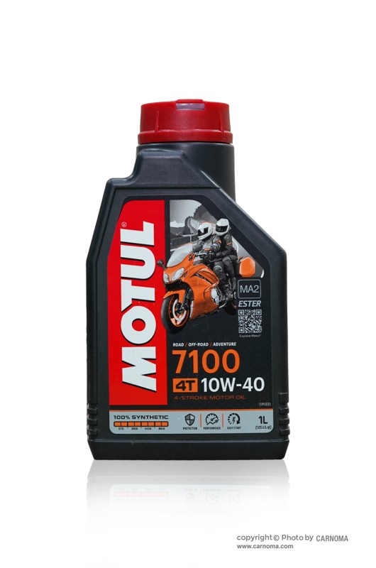 روغن موتور سیکلت موتول 10w-40 7100 حجم یک لیتر
