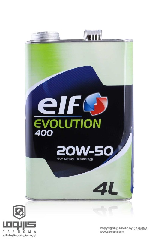 روغن موتور الف 20W-50 حجم چهار لیتر (فلزی)
