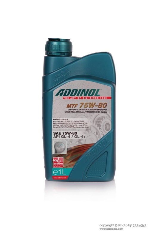 روغن گیربکس ادینول 75w-80MTF حجم یک لیتر