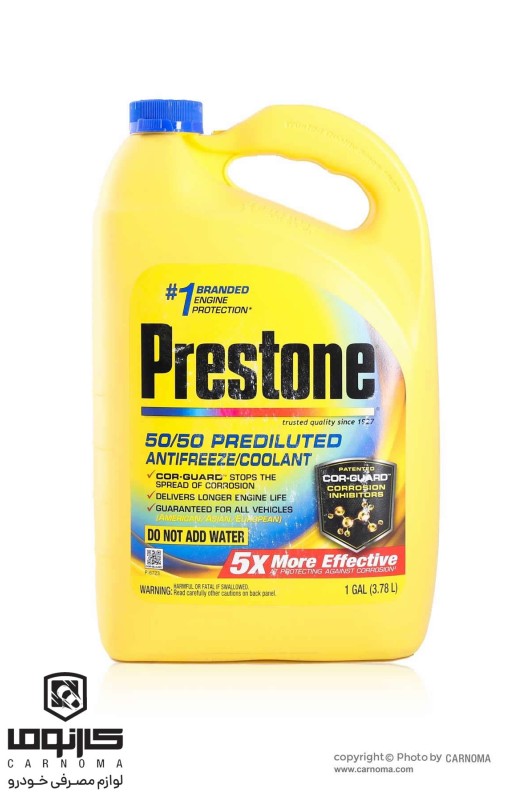 کولانت / ضدیخ پریستون (زرد) حجم 3.78 لیتر