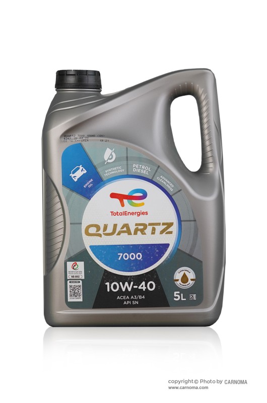 توتال 10w-40 حجم پنج لیتر (جدید)