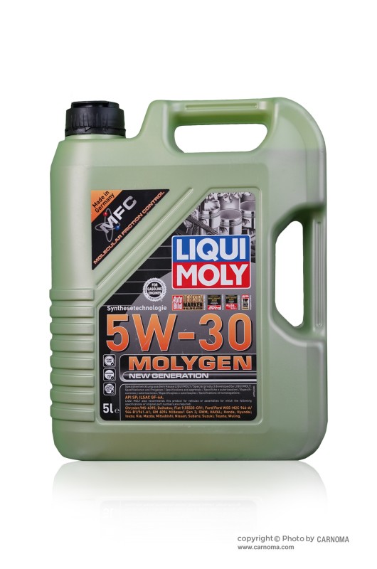 روغن موتور لیکومولی مولی ژن 5w-30 حجم پنج لیتر