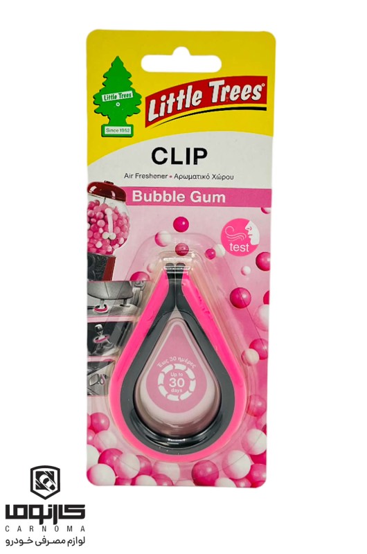 خوشبوکننده خودرو لیتل تریس مدل CLIP رایحه آدامس بادکنکی