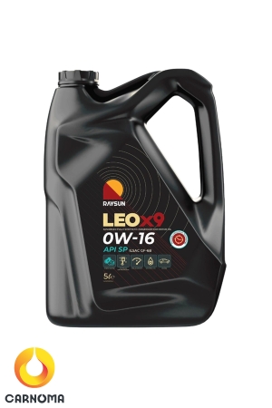 روغن موتور ری سان 0w-16 Leo X9 کیفیت SP حجم 5 لیتر
