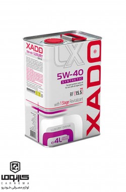 روغن موتور زادو 5w-40 LUXURY حجم چهار ليتر