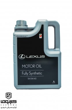 روغن موتور لکسوس 5w-40 Sn حجم 4 لیتری