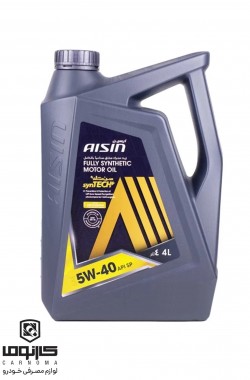 روغن موتور آیسین 5W-40 حجم چهار لیتر (طرح جدید)