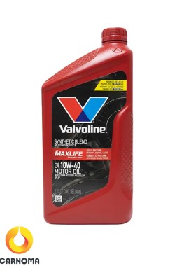 روغن موتور ولولین 10w-40 Max Life حجم 946 میلی لیتر