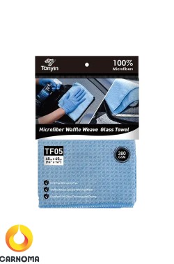 دستمال مایکروفایبر  مخصوص شیشه (TF05)  تونین 40*40