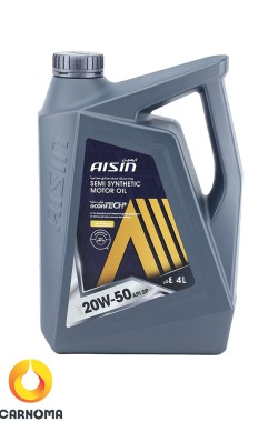 روغن موتور آیسین 20W-50 حجم چهار لیتر