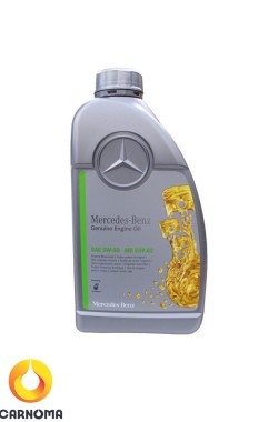روغن موتور مرسدس بنز مدل 229.5 5W-30 حجم یک لیتر