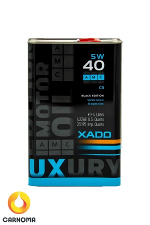 روغن موتور زادو 5W-40 AMC C3 مشکی حجم 4 لیتر
