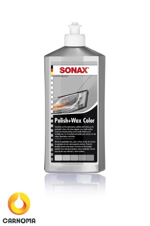 پولیش و واکس رنگ طوسی سوناکس حجم 500 میلی لیتر(Polish + Wax Color )