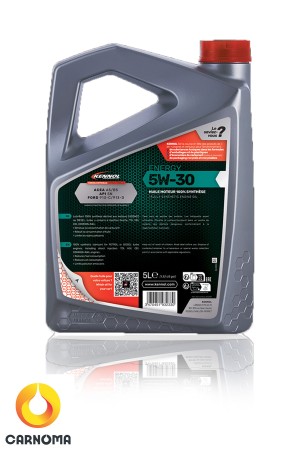 روغن موتور کنول 5w-30 ENERGY حجم 5 لیتر