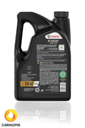روغن موتور کاسترول 5w-40 EDGE حجم 4.73 لیتر