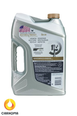 روغن موتور ولولین 5w-20 Restore & Protect  حجم 4.73 لیتر