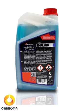 ضدیخ/کولانت آبی E-FLUID کنول حجم 2 لیتر